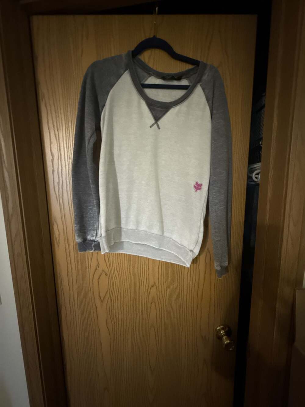 Fox Riders Company Fearless In Flight Raglan Sweatshirt Size M